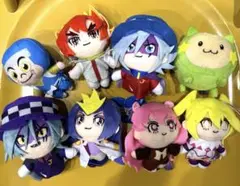 怪盗ジョーカー ピこぬい 全8種セット　マスコット　ぬいぐるみ　プライズ