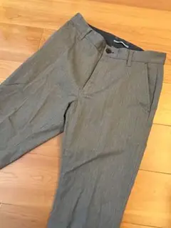 LANVIN en Bleu ランバンオンブルー　スラックス　グレー　Sサイズ
