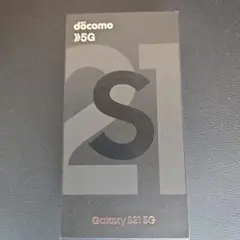 docomo Galaxy S21 5G　箱のみ