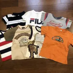 FILA ストライプ ポロシャツ　タンクトップ　Tシャツ 110 まとめ売り