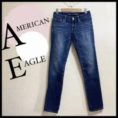 ★極美品★ アメリカンイーグル デニム ジーンズ パンツ XS