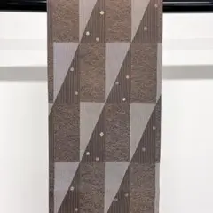 小紋市松紋様の袋帯 着物