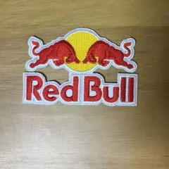 レッドブル　ワッペン　刺繍　刺繍ワッペン　ハンドメイド　スポーツ