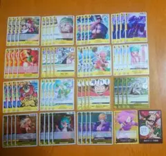 【黄】デッキパーツ 17種62枚 R以下4コン 受け継がれる意志