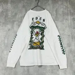 UVERworld EDEN グッズ　ロンT 2018　バンT　長袖　白　エデン