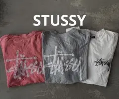 STUSSY Tシャツ 3枚セット