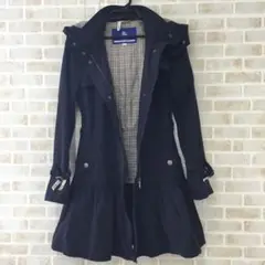 お値下げ‼︎バーバリー ブルーレーベル☆ フード付カジュアルトレンチコート