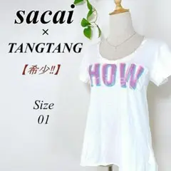 激レア‼ DSM限定 sacai × TANGTANG Tシャツ 01 Aライン