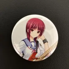 希少　Angel Beats ピカットアニメ ガラガラくじ 缶バッジ 岩沢まさみ