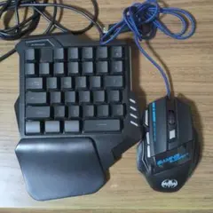 片手キーボード　マウス