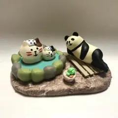 コンコンブル　温泉親子猫　パンダごろ寝　等