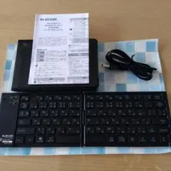 ELECOM TK-FLP01BK 折りたみ式 Bluetooth キーボード