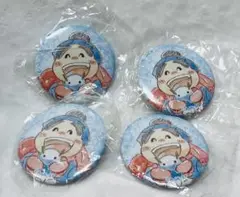 忍たま乱太郎 アニカプ 缶バッジ 雪遊び 福富しんべヱ しんベヱ 4個 新品