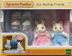 新品輸入品　シルバニア ファミリー アイススケーティング　フレンズ