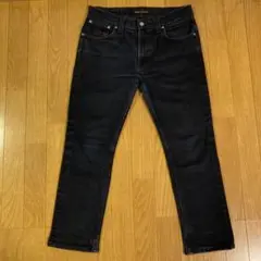 お値下げ。イタリア製 ヌーディージーンズ デニム ジーンズ クロップドW33XL