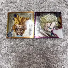 ドラゴンボール 孫悟空 人造人間18号 ステッカーセット