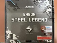 ASRock Steel Legend B450M マザーボード