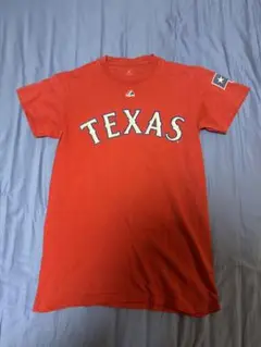 テキサス州ロゴ入り赤Tシャツ