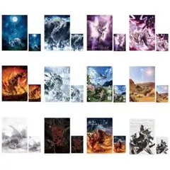 モンスターハンター　20th クリアファイル　全12種　コンプリート