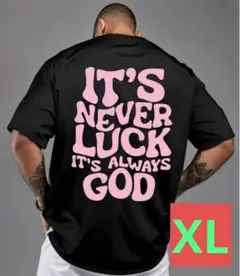 新品未使用 バックロゴ メッシュ素材 ブラック Tシャツ XLサイズ 商品番号F