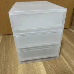 無印良品 ポリプロピレン 小物収納ケース 引出3段