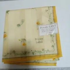 Private Label 花柄ハンカチ 58cm