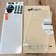 Galaxy A54 SC-53D/SCG21 保護フィルム クリアケースセット