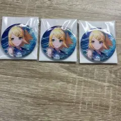 32C　鏡音リン　プロセカ　缶バッジ　グリ缶