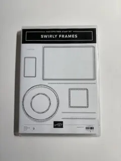 Swirly Frames フォトポリマースタンプセット