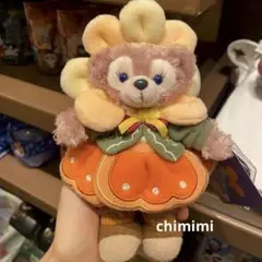 香港ディズニー　ハロウィン　シェリーメイぬいぐるみキーチェーン