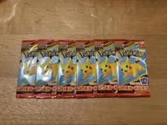 未開封　ポケモンカード6パックセット