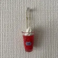 【未使用】ミニストップ　ハロハロ　チャーム　果実氷いちご