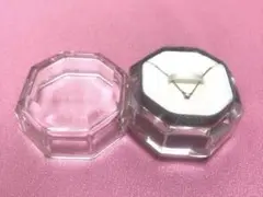 美品♡ヴァンドーム青山♡一粒ダイヤモンドネックレス