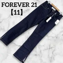 タグ付き✨FOREVER 21 ジーンズ【11】スリット Indigo Rein