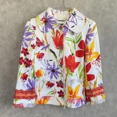 ドルチェu0026ガッバーナ 花柄 カラフル 個性的 ジャケット