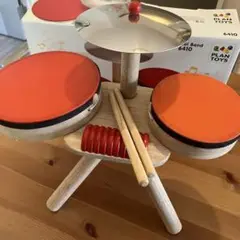 PlanToys プラントイ　木製ドラムセット