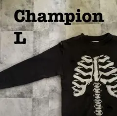 Champion broken grange ☆ペイントBoro sweat