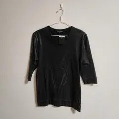 5351 Pour Les Hommes ブラック Vネックカットソー サイズ3