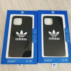 adidas iPhone 13mini ブラック CASE アディダス　新品