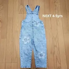 NEXT 4-5歳デニムオーバーオール