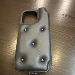 DEMIIU スタッズ付き iPhoneケース ブラック
