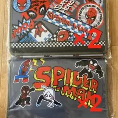 スパイダーマンのプレミアム間仕切り変更ボックス2種セット　計4個