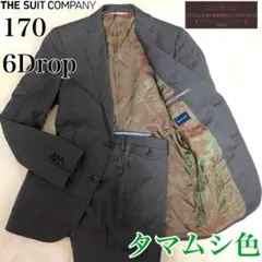 THE SUIT COMPANY ✨良品 高級カノニコ生地✨ スーツ タマムシ