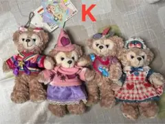 K シェリーメイ ぬいぐるみバッジ 4体