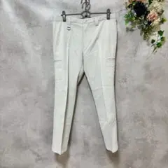 BurberryGOLFバーバリーゴルフ　ロングパンツ　サイズ91 ホワイト