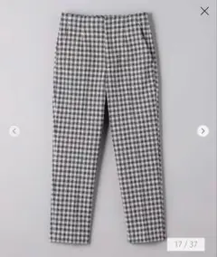 美品　UNITED ARROWS ジャカード スリムパンツ