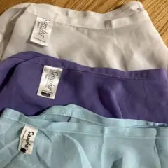 Sansha バレエ 黒レオタード 巻きスカート 3色セット キッズ