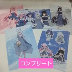 ローソン ブルーアーカイブ クリアファイル 6種 コンプリート 2025年8月