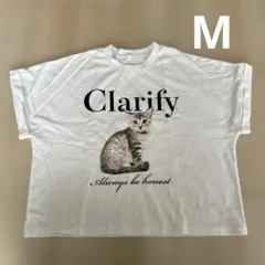 猫　Tシャツ　半袖　レディース　63
