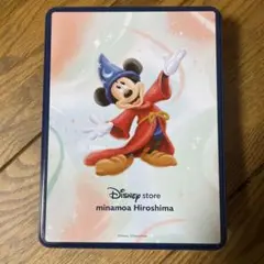 【空き缶】ディズニーストア　minamoa hiroshima クッキー缶　広島